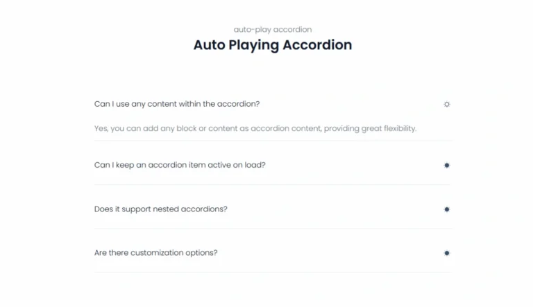 easy accordion